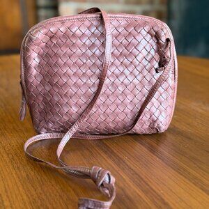 Bottega Veneta Nappa Intrecciato Nodini Crossbody Bag